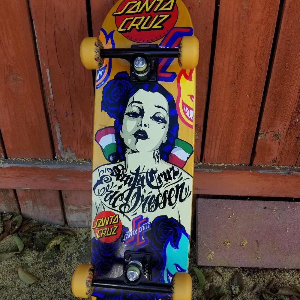 Santa Cruz Eric Dressen Complete Deck